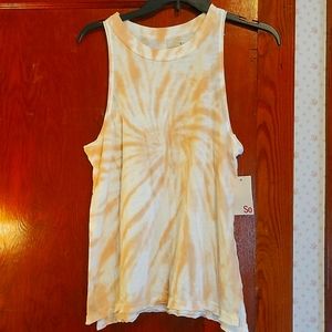🆕️ SO Juniors Muscle Tunic Tank Top Tie Dye Size Medium